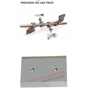 Mixer Rotor & Extruder Cutter Blade